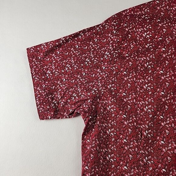 American Breed Smart Shirt  Men’s XL Short Sleeve Button Up Colorful Foliage - Picture 9 of 12